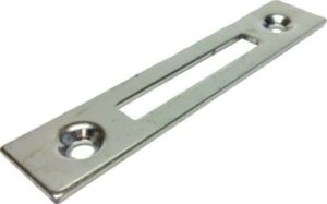 Budget Lock Mortice Strike Bright Zinc Plated (EACH)