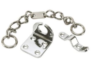 Door Chain Narrow Polished Chrome (EACH)