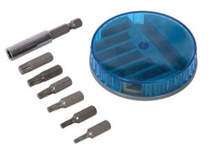 Screwdriver Bit Set Torx Mag 7 Pce (SET)