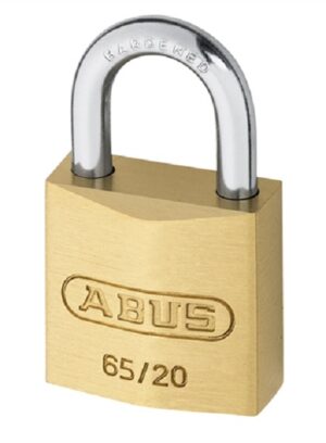 ABUS Brass Padlock Steel Shackle Ka 20mm (EACH)