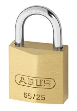 ABUS Brass Padlock Steel Shackle 25mm (EACH)