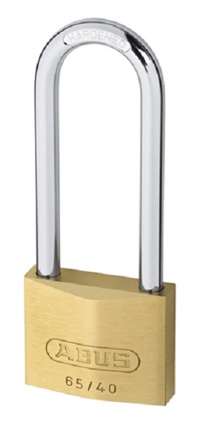ABUS Brass Padlock 63mm Long Steel Shackle 40mm (EACH)