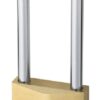 ABUS Brass Padlock 80mm Long Steel Shackle 50mm (EACH)