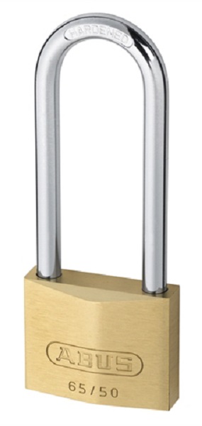 ABUS Brass Padlock 80mm Long Steel Shackle 50mm (EACH)