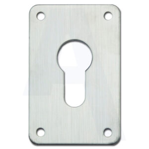 ASEC AS10571 Escutcheon Euro Screw Fix 45x70 SSS (PAIR)