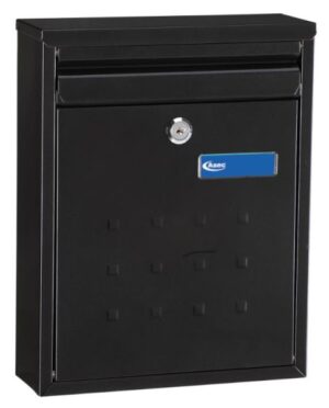 STERLING Modern Post Box Black (EACH)
