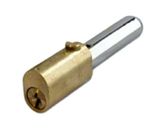 Bullet Lock Oval Keyed Alike 55mm Pin Brass (EACH)