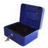 ASEC AS6101 Cash Box 200x92x160mm Blue (EACH)