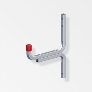 ALFER Wall Hook 173x220mm Aluminium (EACH)