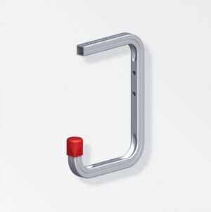 ALFER Wall & Ceiling Hook 170x220mm Aluminium (EACH)