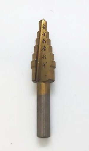 Step Drill 1/2in 6 Step Titanium HSS (EACH)
