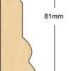 Architrave 96x21mm (METRE)