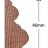 Dado 46x18mm (METRE)