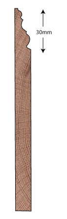 Skirting 145x21mm (METRE)