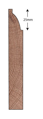 Skirting 120x21mm (METRE)