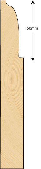 Skirting 145x21mm (METRE)