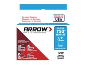 ARROW Staples For T50 10mm Stainless Steel Gr304 (PK 1000)