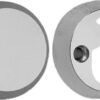 ASSA Out Blind Rose & In Cylinder Ring16mm Satin Chrome (EACH)