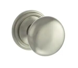ATLANTIC OE58MMKSN Harrogate Mushroom Mortice Knob SN (PAIR)