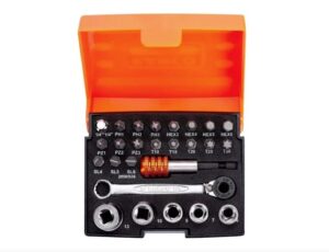 BAHCO 1/4 Drive Ratchet Set 26pc (SET)