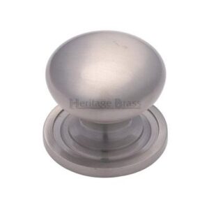 HERITAGE BRASS C2240 25-SN Cupboard Knob 25mm Satin Nickel (EACH)