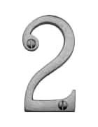 Numeral Face Fix 76mm No.2 Polished Chrome (EACH)