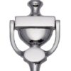 HERITAGE BRASS Door Knocker 181mm Polished Chrome (EACH)