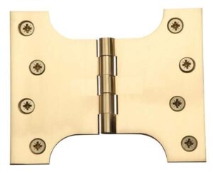 Parliament Hinge 100x75x125mm Polished Brass (HINGE)