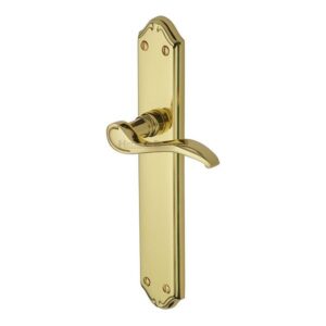 HERITAGE BRASS MM827-PB Verona Long Lever Furn Latch PB (SET)