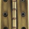 Butt Hinge 75x51x2.5mm Antique Brass (HINGE)