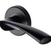 M.MARCUS SC-2042-BLK Sorrento Treviso Lever On Rnd Rose M/Black (SET)