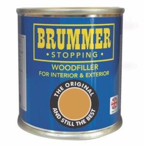 BRUMMER Wood Filler Medium Oak 250g (EACH)