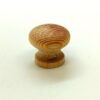 Knob 30mm Dia Plain Pine (EACH)