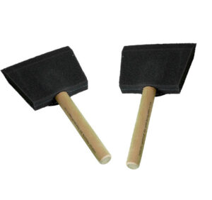 CHESTNUT Foam Brush 100mm (PK 2)