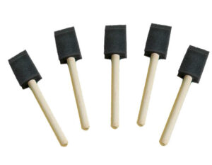 CHESTNUT Foam Brush 25mm (PK 5)