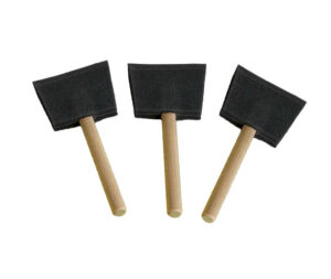CHESTNUT Foam Brush 75mm (PK 3)