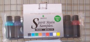 CHESTNUT Spirit Stain Sample Kit Rainbow Colours (SET)