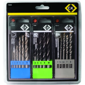 CK T3064B Drill Bit Set 16pc Masonry/metal/wood (SET)