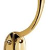 Hat & Coat Hook 127mm Victorian Polished Brass (EACH)