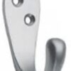 Robe Hook Single 45mm Satin Chrome (EACH)