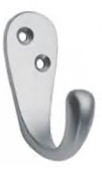 Robe Hook Single 45mm Satin Chrome (EACH)