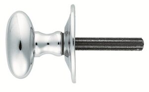 CARLISLE BRASS AA33CP Rack Bolt Thumb Turn (splined Spindle) CP (EACH)