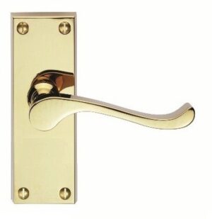 Scroll Furniture Lever Latch PB (SET)