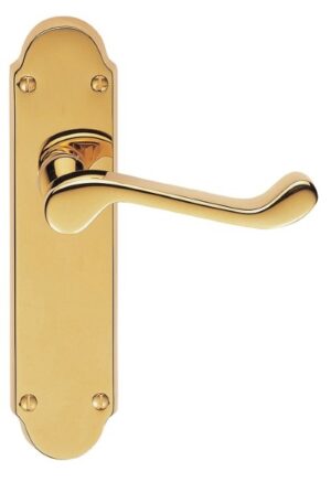 CARLISLE BRASS DL167 Oakley Lever Furniture Latch PB (SET)