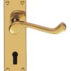 CARLISLE BRASS DL168PVD Oakley Lever Furniture Lock PVD (SET)