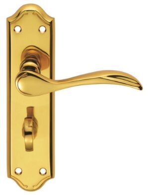 CARLISLE BRASS DL192 Madrid Lever Furn Bathroom 180mm 57cc [5] PB (SET)