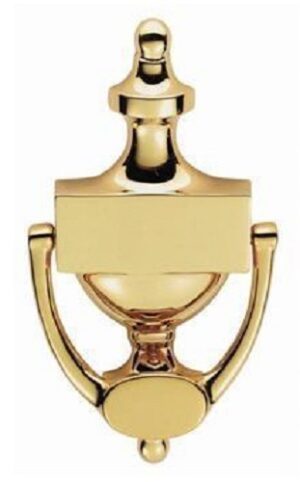 Door Knocker Urn 150mm Victorian Polished Brass (EACH)
