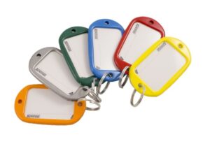 KEVRON Key Labels Hotel Assorted Colours (EACH)