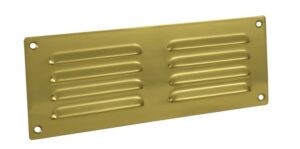 CARLISLE BRASS HL4 Vent 9x3 Louvre PB (EACH)