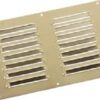 Brass 240 X 165mm Louvre Vent (EACH)